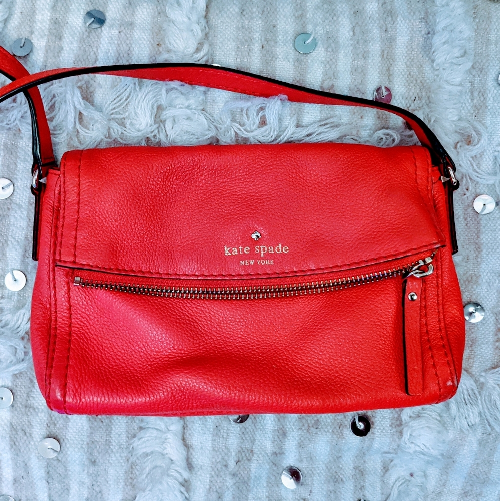 Kate Spade Coral Cross Body Purse Bag